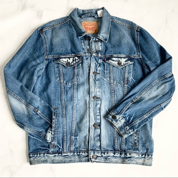 Levi's Blue Denim Jacket - Picture 1 of 13